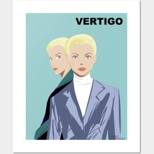 Vertigo pose Posters and Art